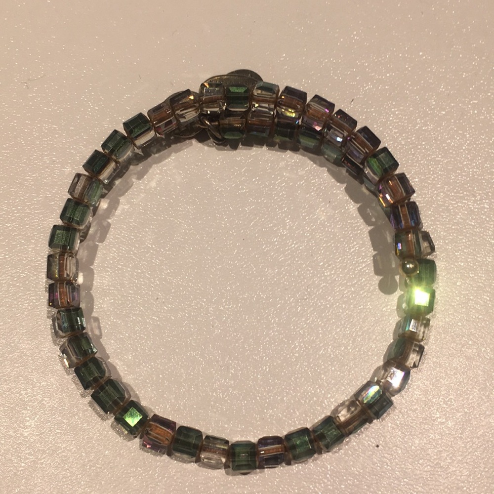 Alex and Ani Multicolor Beaded Wrap